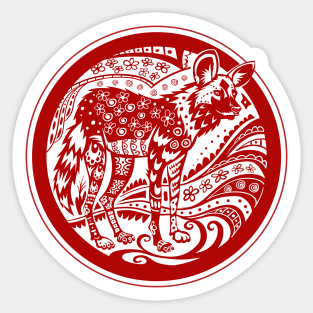 Chinese Zodiac - Dog Sticker